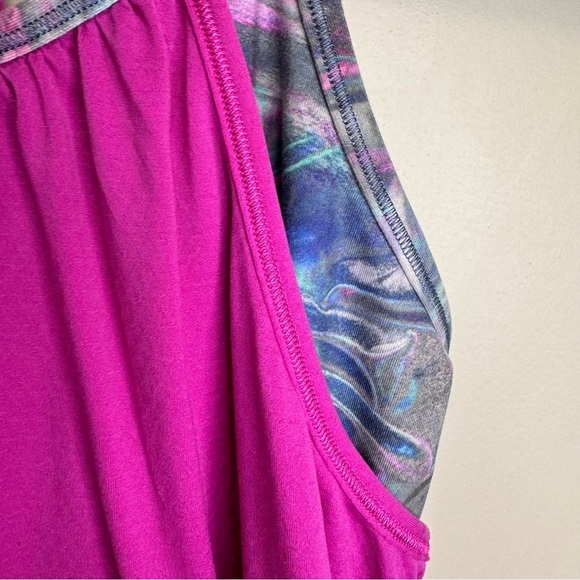 Lululemon Iviva Pink Athletic Tank Top Size 14 - Picture 8 of 9